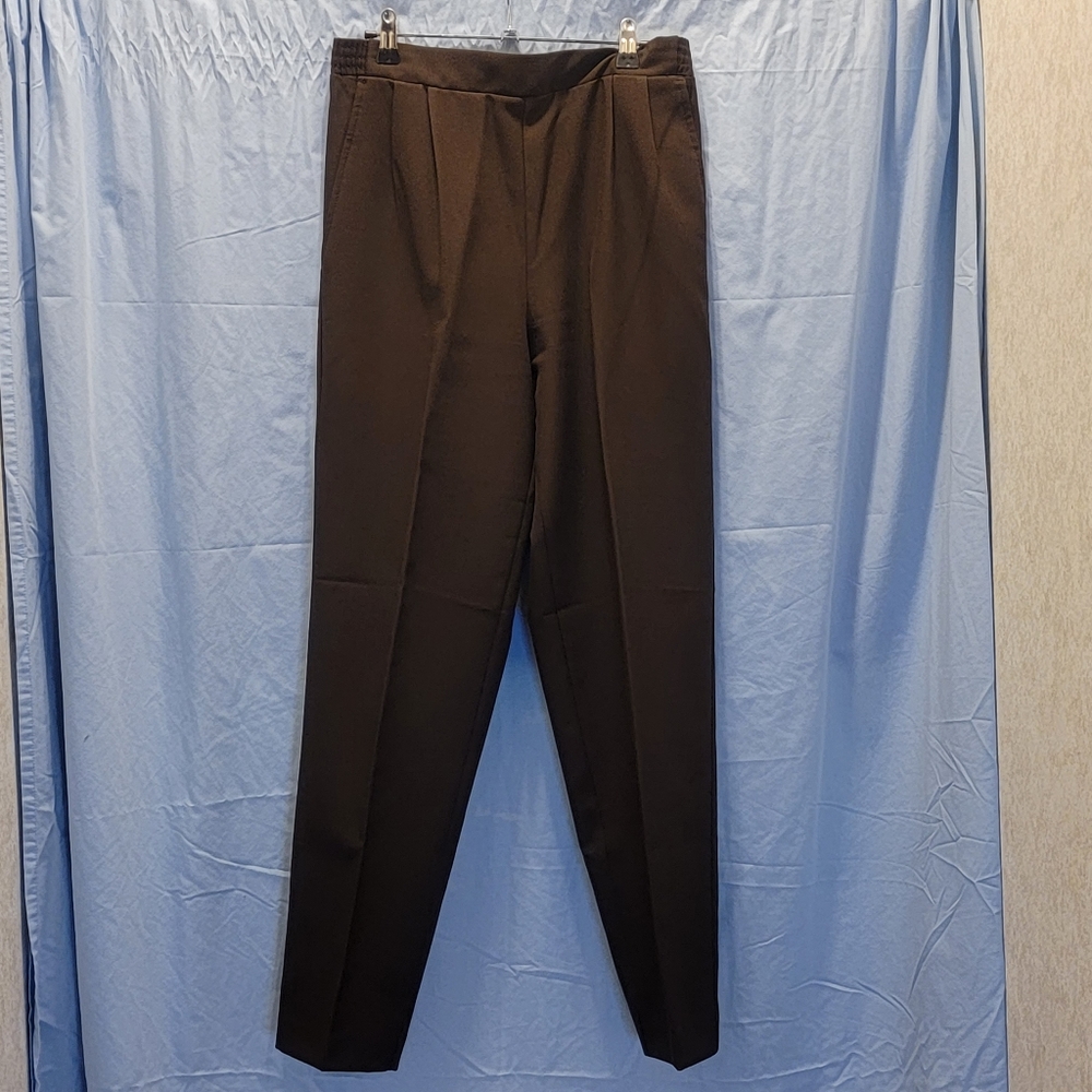 Ladies Blair Pull On Pants Size 8 Color Brown
